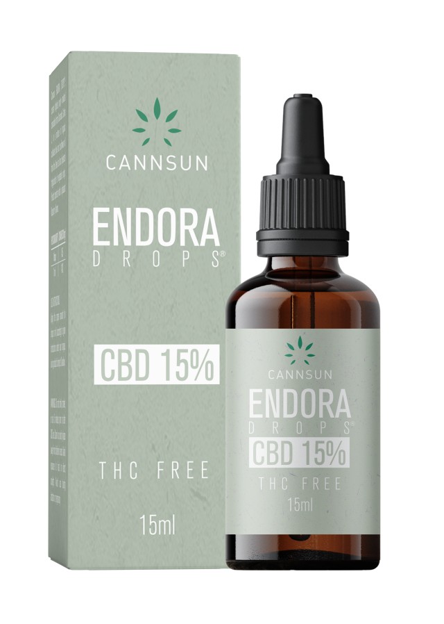 Cannsun Endora Drops CBD 15% Έλαιο Κάνναβης 15ml