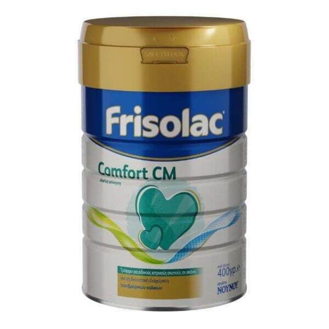 Frisolac Comofort CM Γάλα σε Σκόνη για την Διαιτητική Διαχείριση των Βρεφικών Κολικών για Μωρά 0m+ 400gr