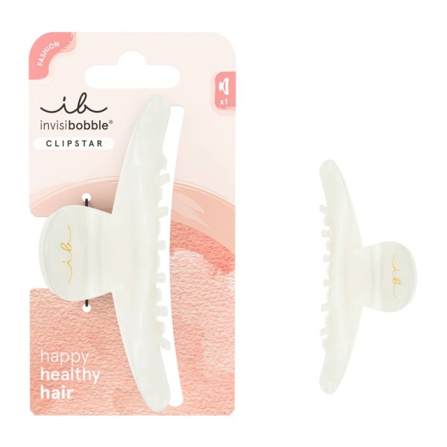 Invisibobble Clipstar Clawdia Tortoise Κλάμερ Μαλλιών Λευκό 1 Τεμάχιο Invisibobble Clipstar Clawdia Tortoise Κλάμερ Μαλλιών Λευκό 1 Τεμάχιο