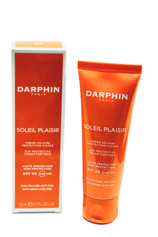 Darphin Soleil Plaisir Cream SPF50 Αντηλιακή Κρέμα Προσώπου Κατά της Φ …