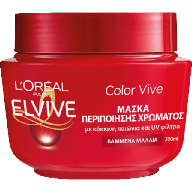 L'Oreal Paris Elvive Color Vive Μάσκα Προστασίας Χρώματος για Βαμμένα Μαλλιά 300ml