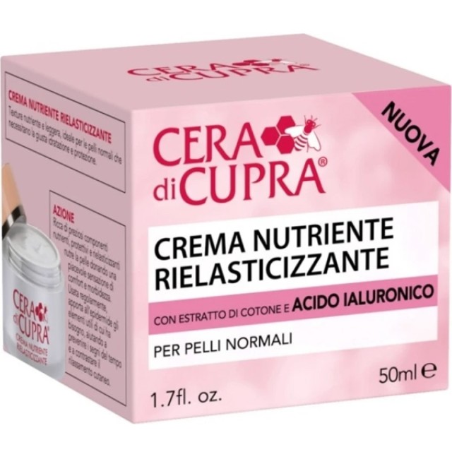 Cera di Cupra Elasticity Nourishing Cream Hyaluronic for Normal Skin 24ωρη Θρεπτική Κρέμα για Ελαστικότητα του Δέρματος για Κανονικές Επιδερμίδες 50ml