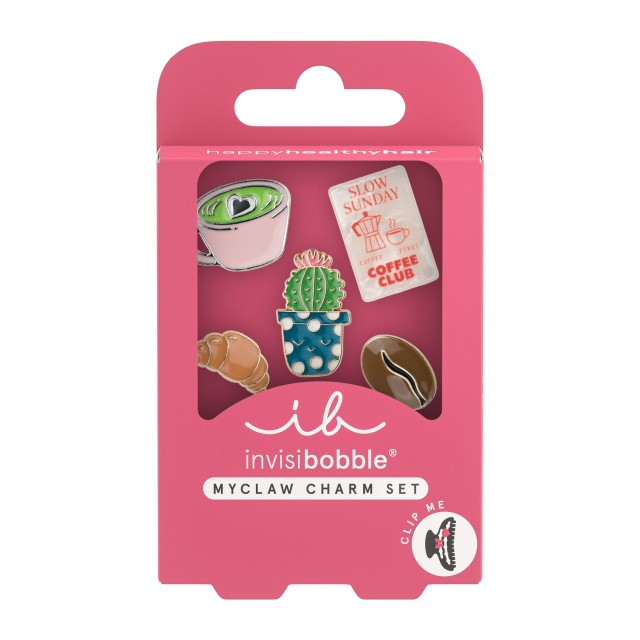 Invisibobble Myclaw Set Morning Nostalgia Charms Μαλλιών, 5 Τεμάχια Invisibobble Myclaw Set Morning Nostalgia Charms Μαλλιών, 5 Τεμάχια