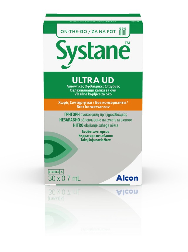 Alcon Systane Ultra UD Λιπαντικές Οφθαλμικές Σταγόνες Χωρίς Συντηρητικ &hellip;