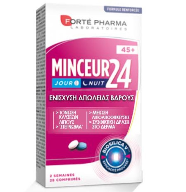 Forte Pharma Minceur 24 Fort 45+, 28 Ταμπλέτες