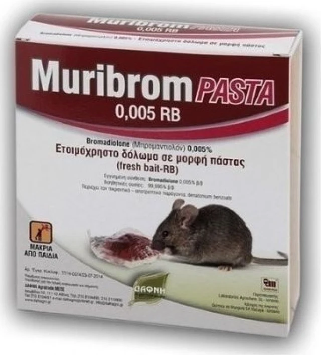 Muribrom Pasta 0.0029% RB Mousetrap 150gr