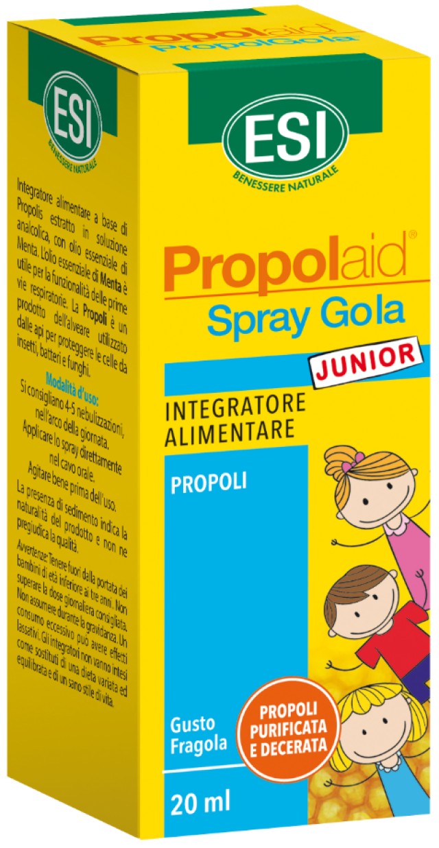 ESI Propolaid Junior Gola Throat Spray Παιδικό για το Πονόλαιμο & Βήχα … ESI Propolaid Junior Gola Throat Spray Παιδικό για το Πονόλαιμο & Βήχα …