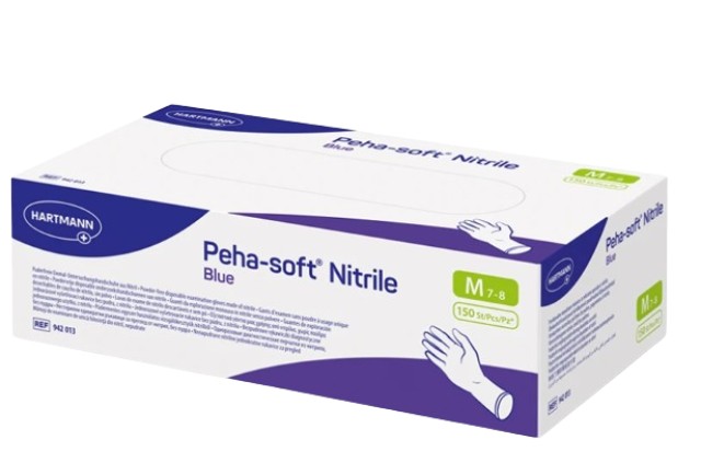 Hartmann Εξεταστικά Γάντια Νιτριλίου Μπλε Χωρίς Πούδρα Μέγεθος:Medium &hellip;