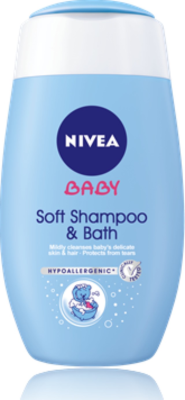 Nivea Baby Soft Shampoo & Bath Βρεφικό Σαμπουάν και Αφρόλουτρο 500ml
