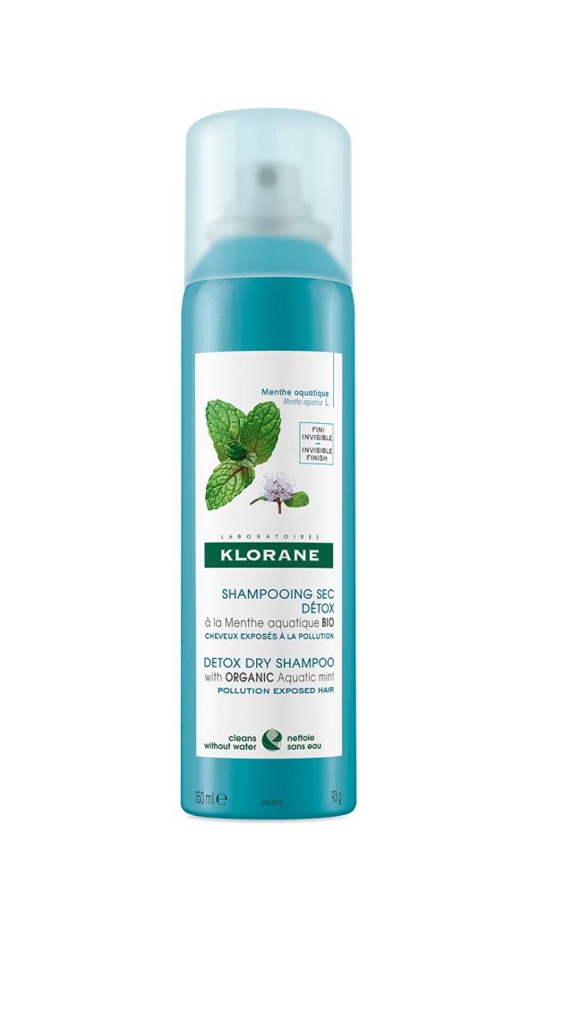 Klorane Dry Shampoo Αποτοξίνωσης με Βιολογική Υδάτινη Μέντα - για Κάθε … Klorane Dry Shampoo Αποτοξίνωσης με Βιολογική Υδάτινη Μέντα - για Κάθε …