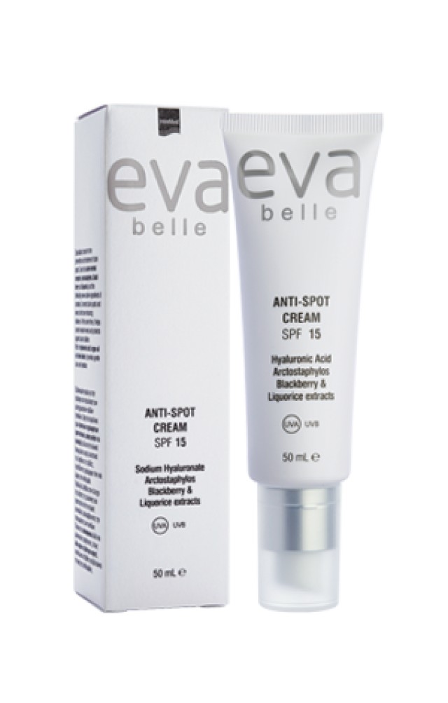 Intermed Eva Belle Anti Spot Cream SPF15 Κρέμα Προσώπου - Λαιμού Κατά …
