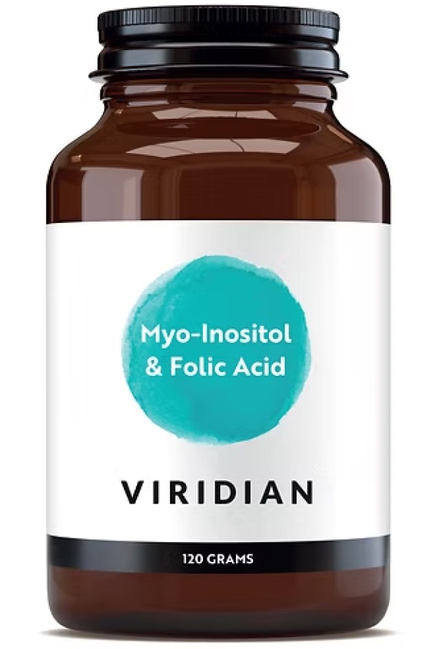 Viridian Myo-Inositol Folic Acid Συμπλήρωμα Διατροφής με Φολικό Οξύ 12 …