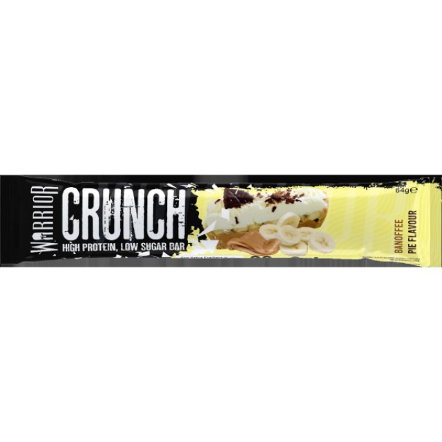 Warrior Crunch Protein Bar Μπάρα Πρωτεΐνης με Γεύση Banoffee Pie 20g Warrior Crunch Protein Bar Μπάρα Πρωτεΐνης με Γεύση Banoffee Pie 20g
