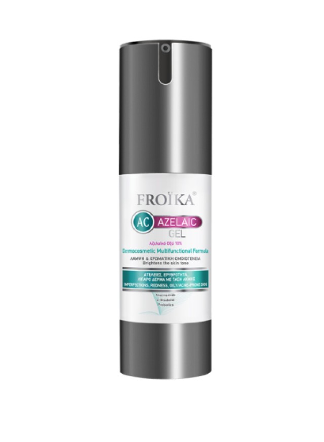 Froika AC Azelaic Κρέμα Gel με 10% Αζελαϊκό Οξύ Ελαφριάς Υφής Μικτές, … Froika AC Azelaic Κρέμα Gel με 10% Αζελαϊκό Οξύ Ελαφριάς Υφής Μικτές, …