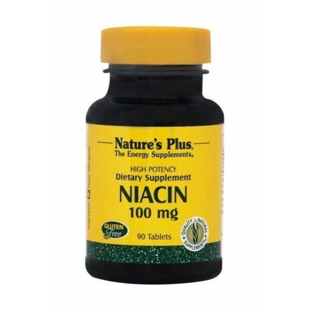 NATURES PLUS NIACIN 100 MG TABLETS 90