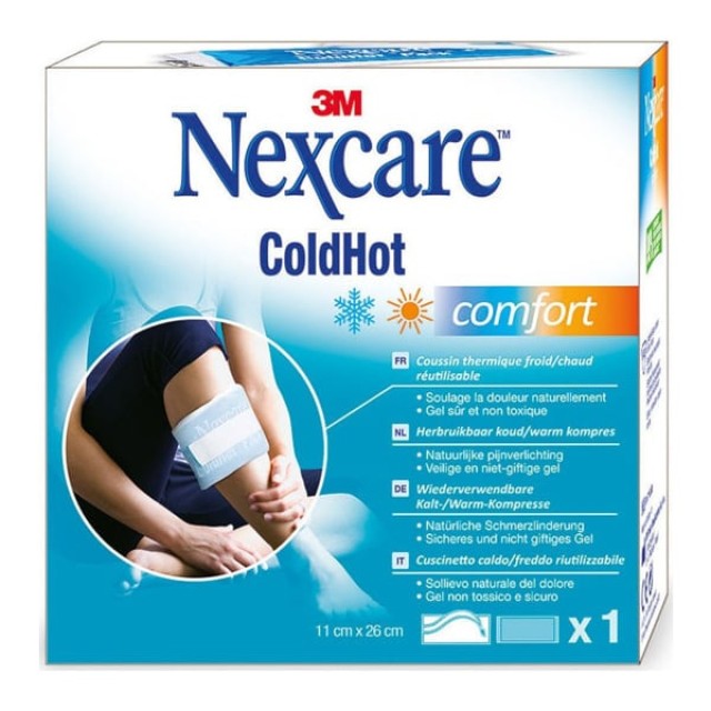 3M Nexcare ColdΗot Comfort Κομπρέσα Θερμοθεραπείας - Κρυοθεραπείας 11cmx26cm 1 Τεμάχιο 3M Nexcare ColdΗot Comfort Κομπρέσα Θερμοθεραπείας - Κρυοθεραπείας 11c …