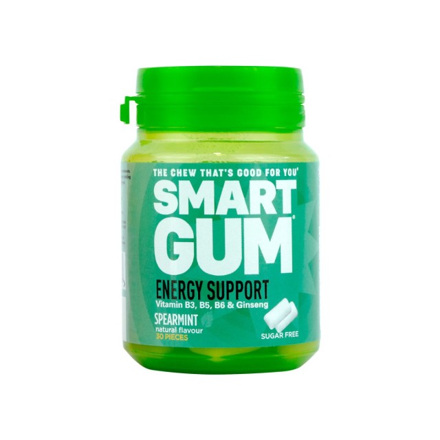 Vican Smart Gum Energy Support Τσίχλες για την Φυσιολογική Λειτουργία των Μεταβολικών Διεργασιών 30 Τεμάχια