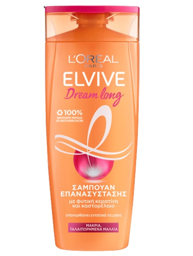 LOreal Paris Elvive Dream Long Shampoo Σαμπουάν Επανασύστασης για Μακρ …