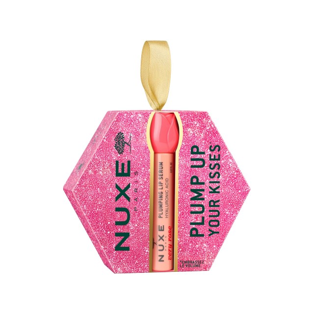 Nuxe Xmas Very Rose Lip Serum για Όγκο & Λάμψη των Χειλιών 8ml
