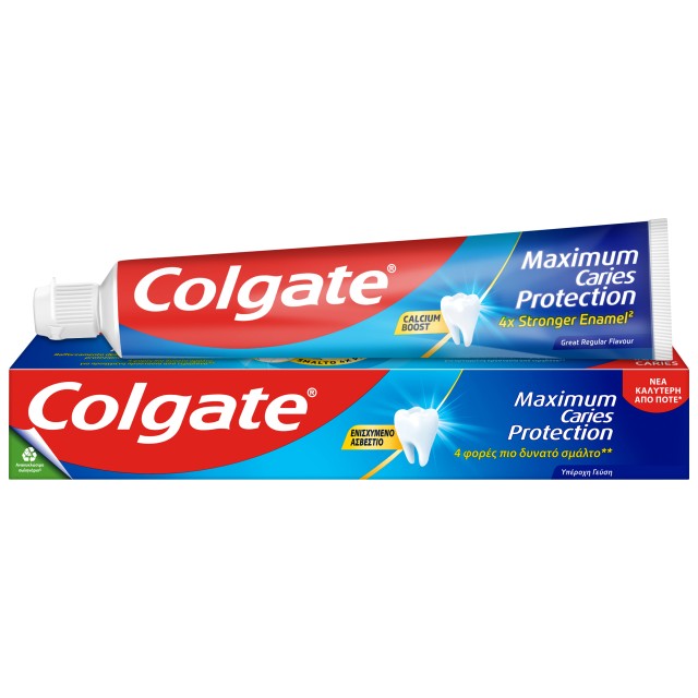 Colgate Maximum Caries Protection Οδοντόκρεμα για Προστασία του Σμάλτο … Colgate Maximum Caries Protection Οδοντόκρεμα για Προστασία του Σμάλτο …