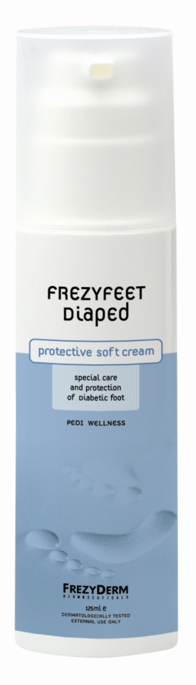 Frezyderm FrezyFeet Diaped Cream Κρέμα Προστασίας και Περιποίησης για το Διαβητικό Πόδι 125ml