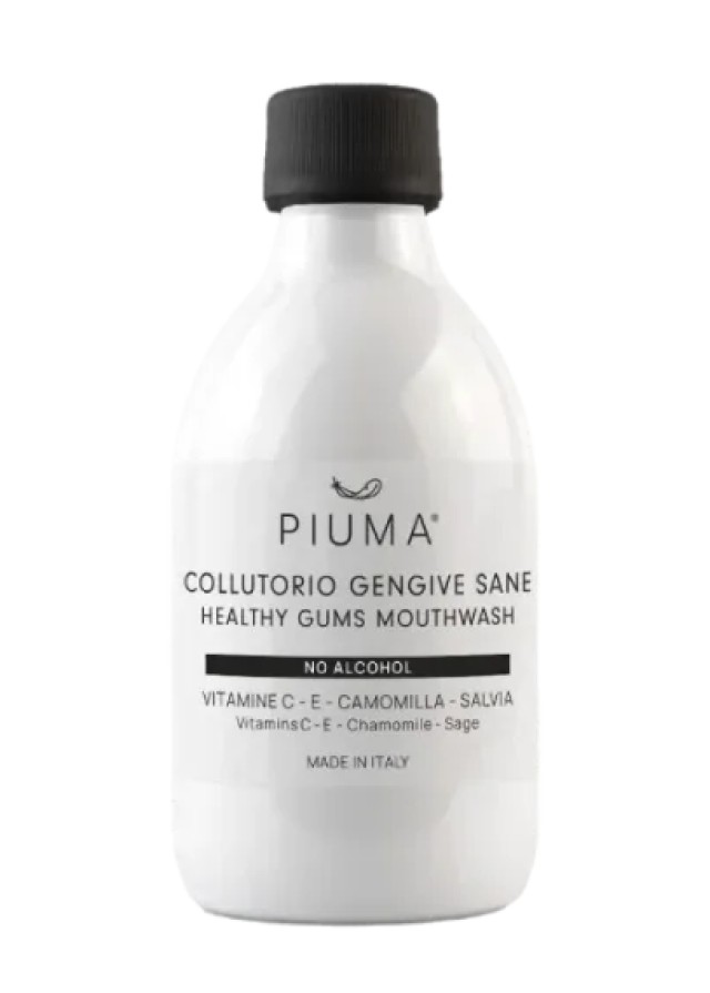 Piuma Healthy Gums Mouthwash Στοματικό Διάλυμα για Ευαίσθητα Ούλα Μέντ …