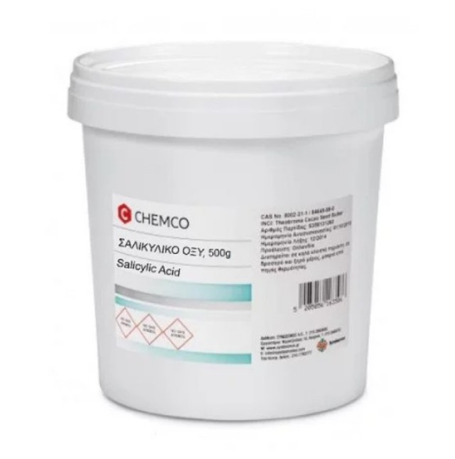 Chemco Σαλικυλικο Οξυ - Salicylic Acid, 500gr Chemco Σαλικυλικο Οξυ - Salicylic Acid, 500gr