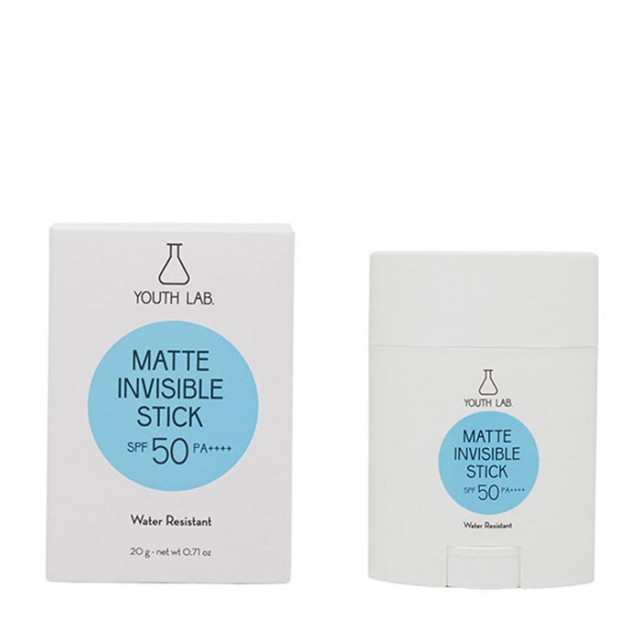 Youth Lab Matte Invisible Stick SPF50 & Pa++++ Αδιάβροχο Διάφανο Αντηλ … Youth Lab Matte Invisible Stick SPF50 & Pa++++ Αδιάβροχο Διάφανο Αντηλ …