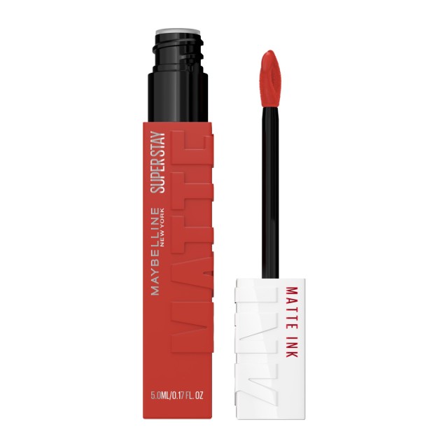 Maybelline Super Stay Matte Ink 130 Self Starter Ματ Κραγιόν Μακράς Δι … Maybelline Super Stay Matte Ink 130 Self Starter Ματ Κραγιόν Μακράς Δι …