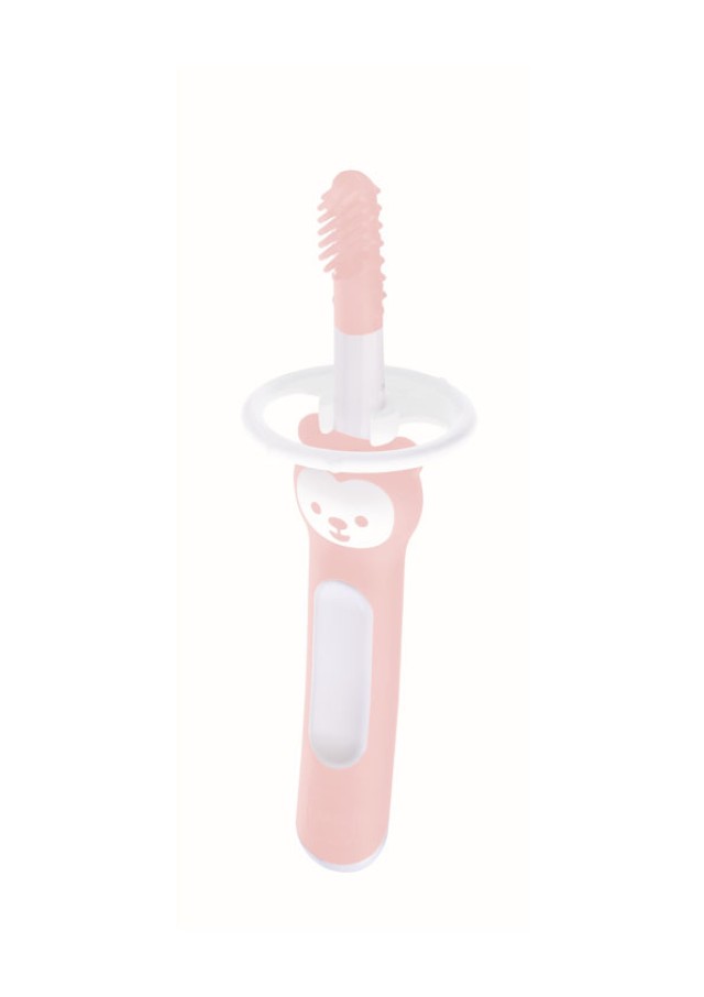 Mam Massaging Brush 3m+ Παιδική Οδοντόβουρτσα Χρώμα: Ροζ [614G]