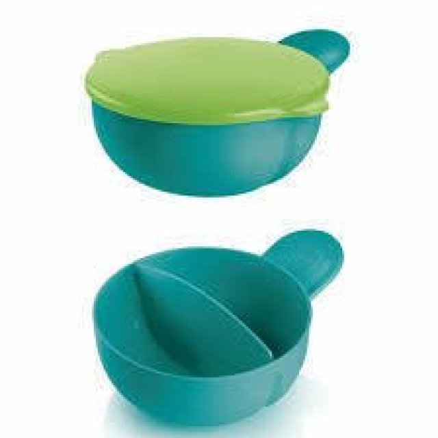Mam Feeding Bowl Μπολ με Καπάκι 6m+ Χρώμα:Γαλάζιο 1 Τεμάχιο [527]
