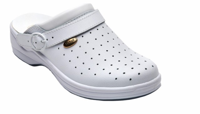 Scholl Clog Racy Σαμπό Unisex Λευκό [F239271065]