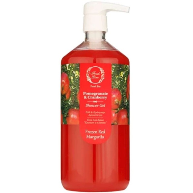 Fresh Line Pomegranate & Cranberry Shower Gel Ενυδατικό Αφρόλουτρο … Fresh Line Pomegranate & Cranberry Shower Gel Ενυδατικό Αφρόλουτρο …