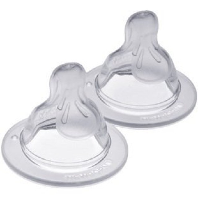 Mam Θηλή Σιλικόνης Μεγάλης Ροής Μέγεθος:3 4m+ 2 Τεμάχια  [410S]