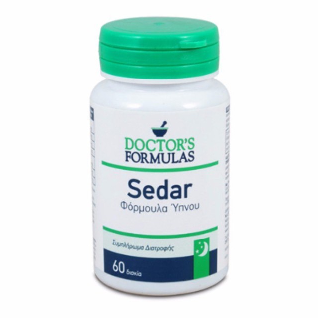 Doctors Formulas Sedar Φόρμουλα Ύπνου (Στρές - Αϋπνία) 60 δισκία