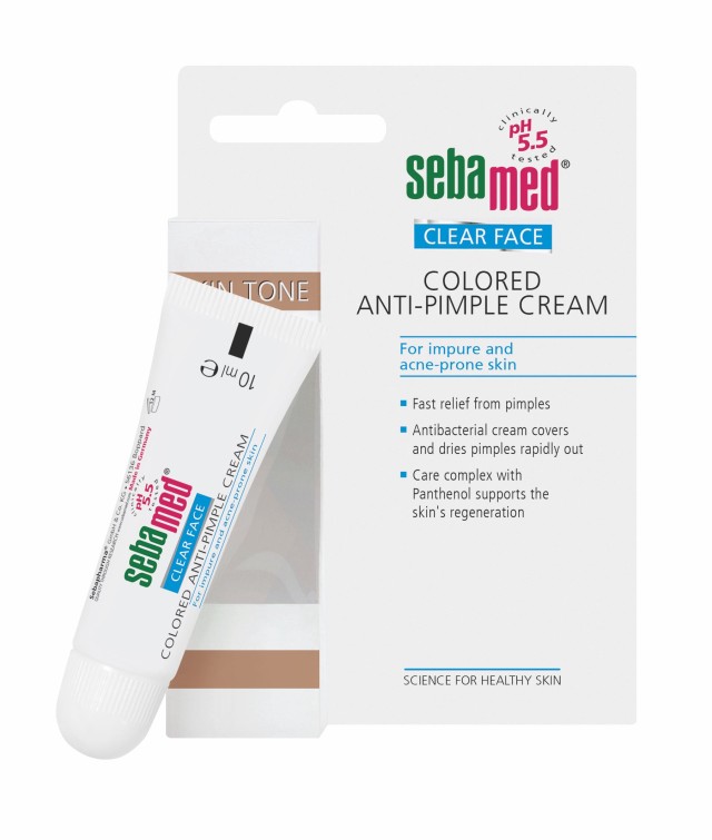 Sebamed Clear Face Colored Anti Pimple Cream Κρέμα Τοπικής Εφαρμογής γ … Sebamed Clear Face Colored Anti Pimple Cream Κρέμα Τοπικής Εφαρμογής γ …