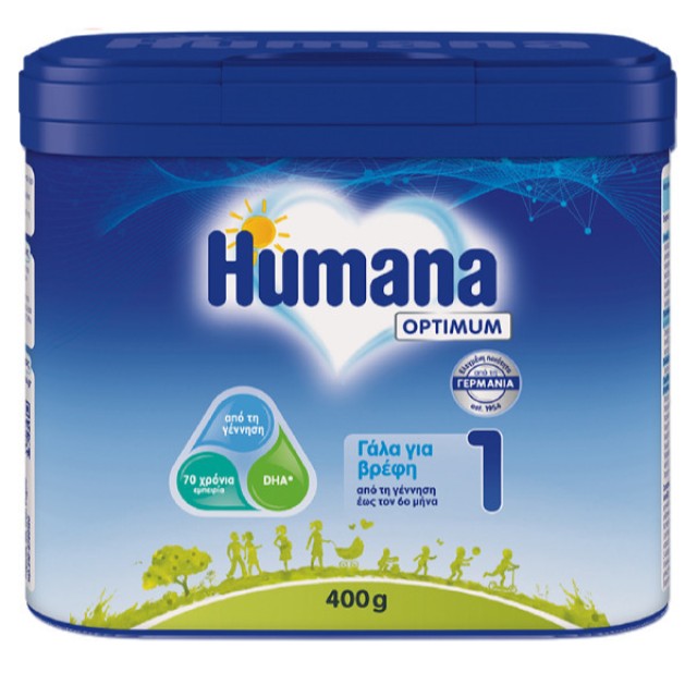 Humana Optimum Γάλα 1ης Βρεφικής Ηλικίας από τη Γέννηση έως τον 6ο Μήν …