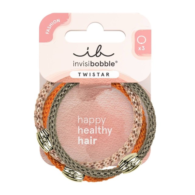 Invisibobble Twistar Orange Affaire Λαστιχάκια Μαλλιών 3 Τεμάχια Invisibobble Twistar Orange Affaire Λαστιχάκια Μαλλιών 3 Τεμάχια