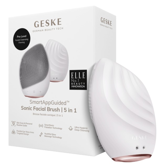Geske Sonic Facial Brush 5 in 1 Starlight Συσκευή Καθαρισμού Προσώπου …