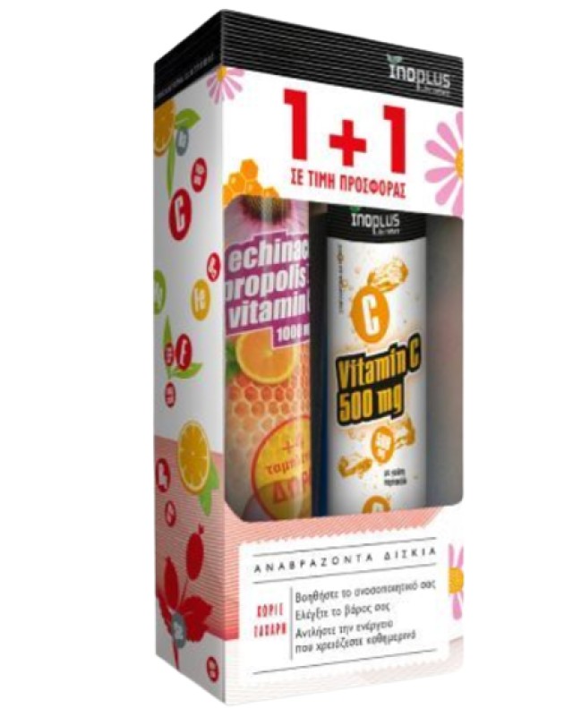 Inoplus PROMO Echinacea Propolis Vitamin C 1000mg Συμπλήρωμα Διατροφής …