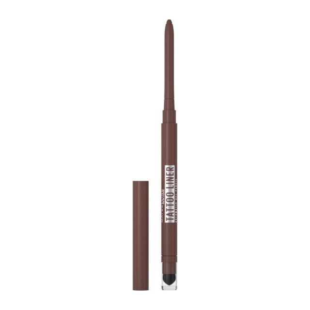 Maybelline Tattoo Liner Ματιών Smokey Gel Pencil 40 Brown 1 Τεμάχιο
