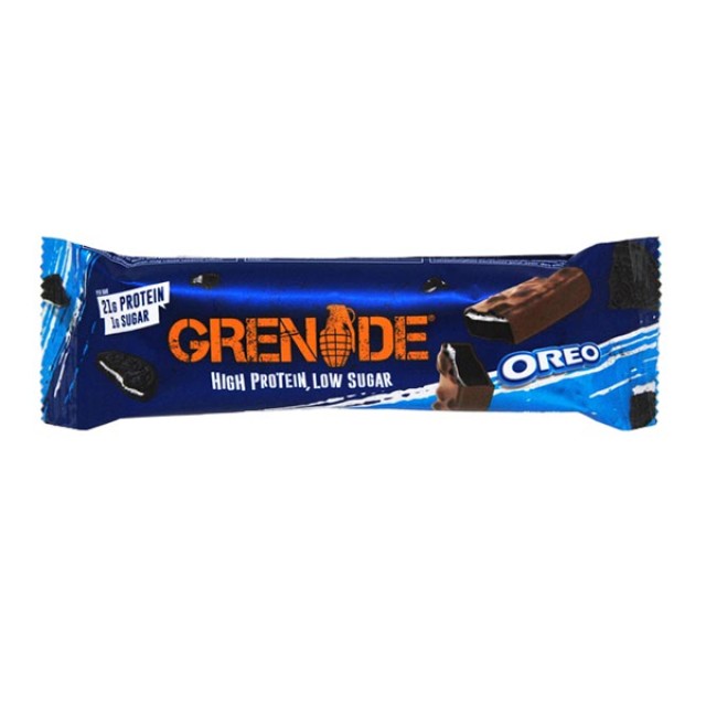 Grenade Μπάρα Υψηλής Πρωτεΐνης με Oreo 60gr