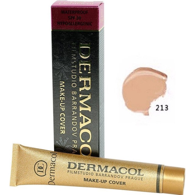 DERMACOL Make-up Cover Waterproof SPF30 Hypoallergenic  213   30gr