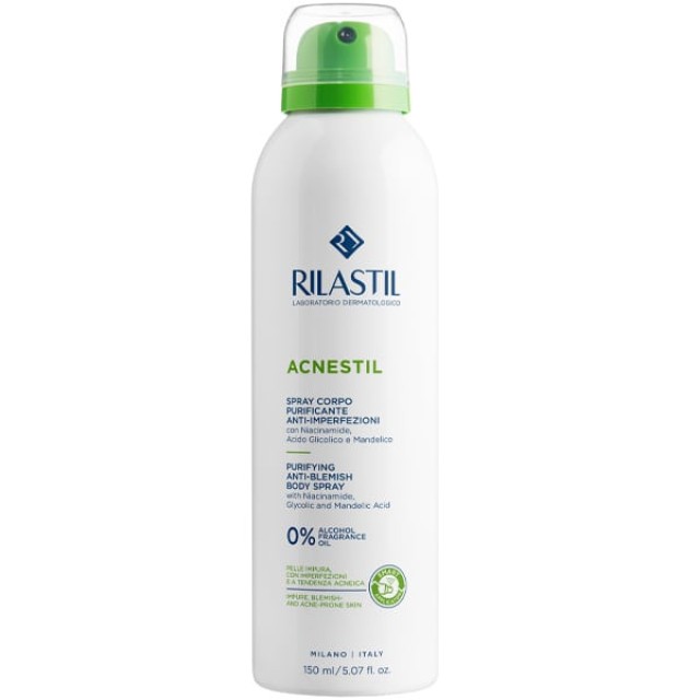 Rilastil Acnestil Purifying Anti-Blemish Spay Σώματος Κατά των Ατελειώ …