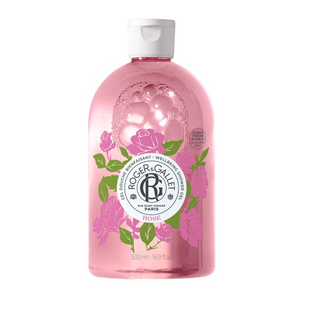 Roger & Gallet Rose Shower Αφρόλουτρο Gel 500ml