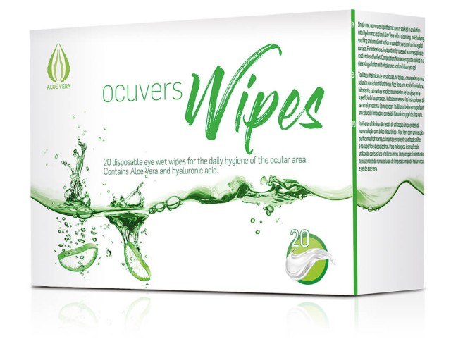 Ocuvers Eye Wet Wipes Οφθαλμικά Μαντηλάκια Απαλός Καθαρισμός & Ενυδάτω … Ocuvers Eye Wet Wipes Οφθαλμικά Μαντηλάκια Απαλός Καθαρισμός & Ενυδάτω …