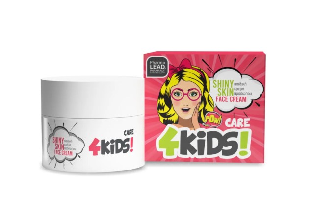 PharmaLead 4 Kids Care Shiny Skin Face Cream Παιδική Ενυδατική Κρέμα Προσώπου 50ml