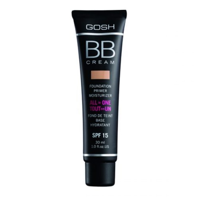 Gosh BB Cream 03 Warm Beige, 30ml Gosh BB Cream 03 Warm Beige, 30ml