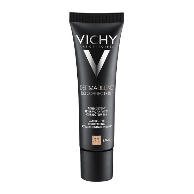 Vichy Dermablend 3D Correction Make up No.35 Sand Διορθωτικό Μέικαπ Υψ … Vichy Dermablend 3D Correction Make up No.35 Sand Διορθωτικό Μέικαπ Υψ …