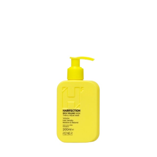 Hairfection Rich Volume Mask Thin & Weak Hair Όγκος, Δύναμη & Ζωντάνια … Hairfection Rich Volume Mask Thin & Weak Hair Όγκος, Δύναμη & Ζωντάνια …